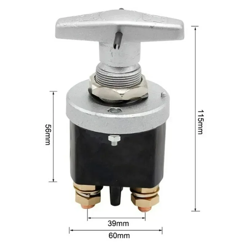 For Car Battery Isolator Disconnector 12-24V Heavy Duty Battery Kill Switch Muscle