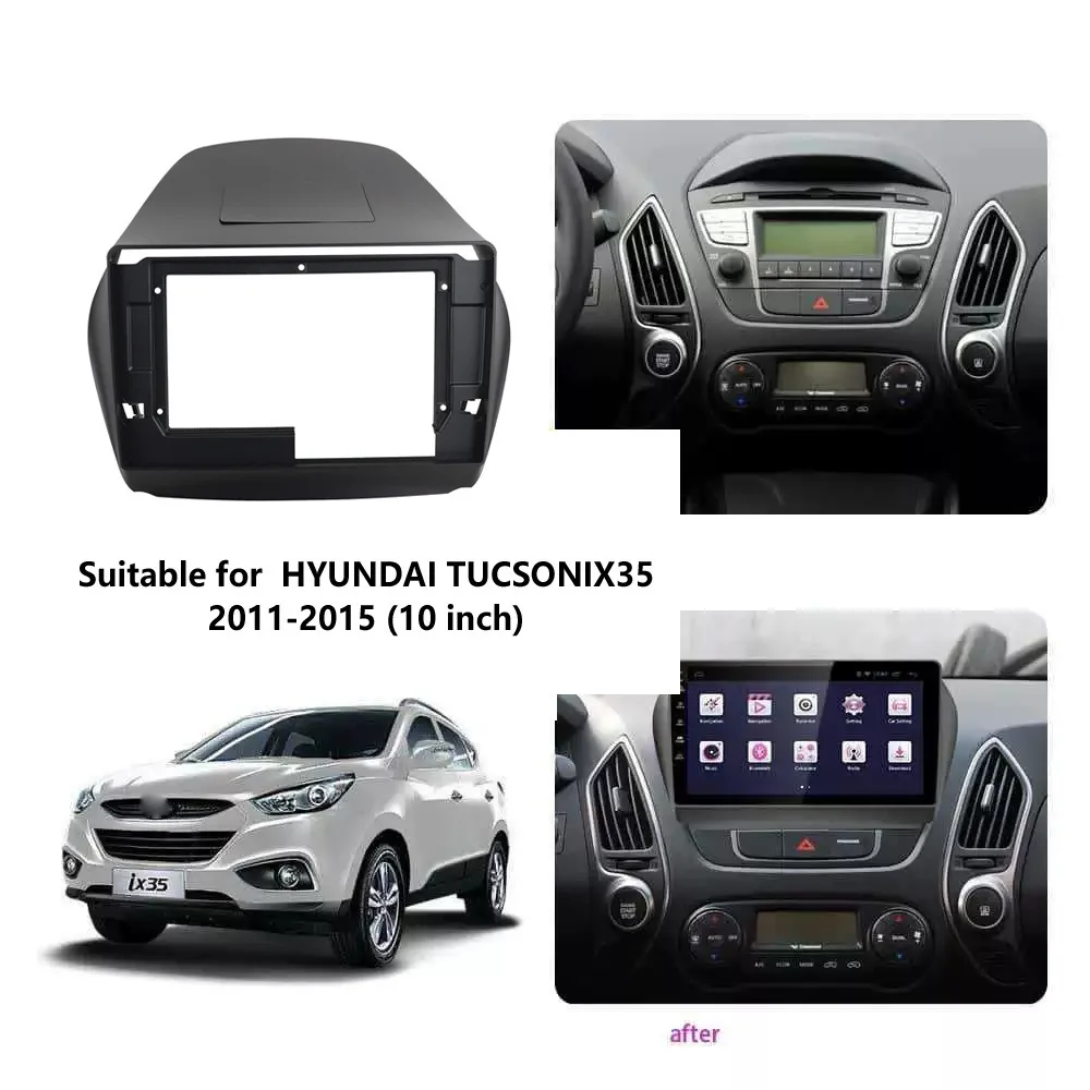 

Radio Fascia for HYUNDAI TUCSON IX-35 for Tucson (LM) 2011-2015 Stereo GPS DVD Player Car Panel Surround Dash Audio Bezel