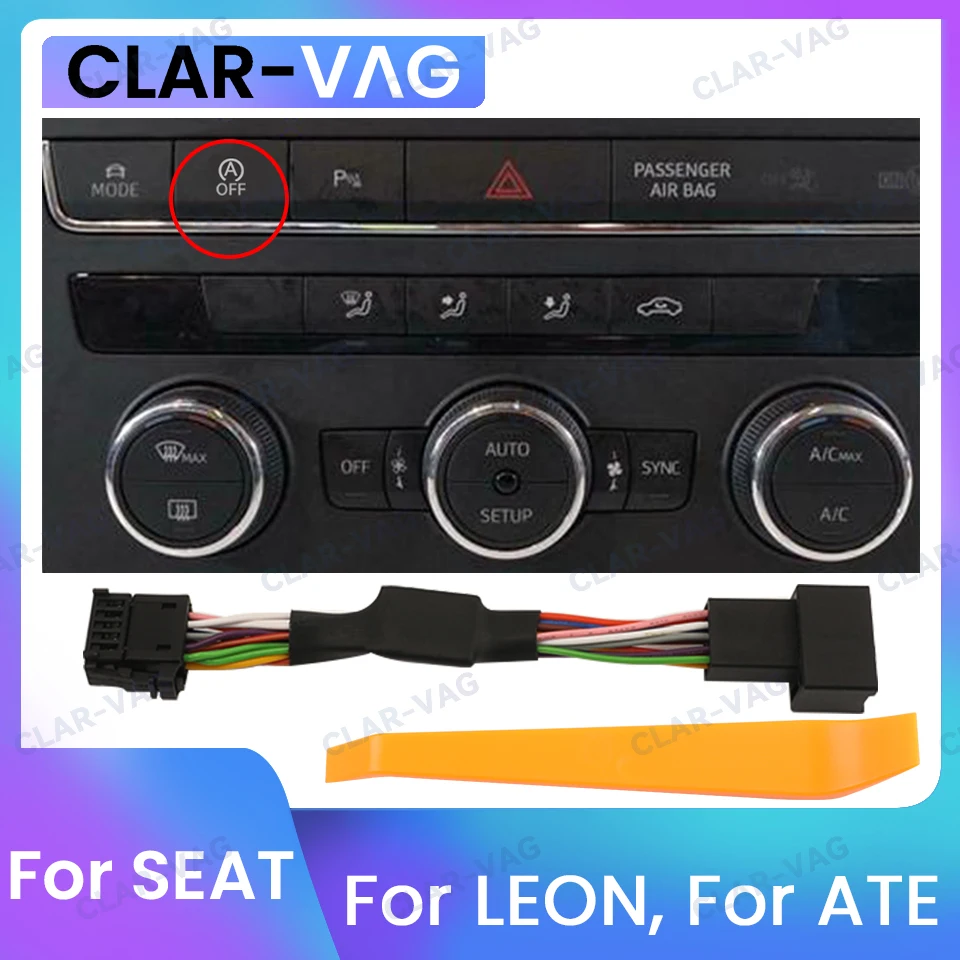 

For SEAT 6 PINS ATE,LEON Automatic Stop Start Engine System Off Control Start Stop Canceler Cable Free Shipping