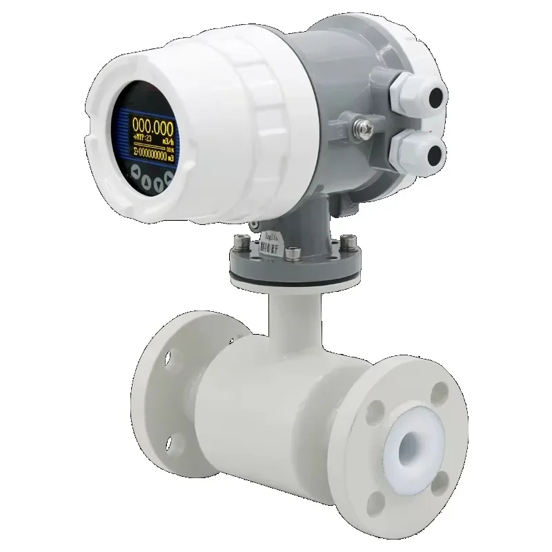 QT Instrument elektromagnetischer Durchflussmesser 0,5 % Genauigkeit Durchflussmesser Sensor