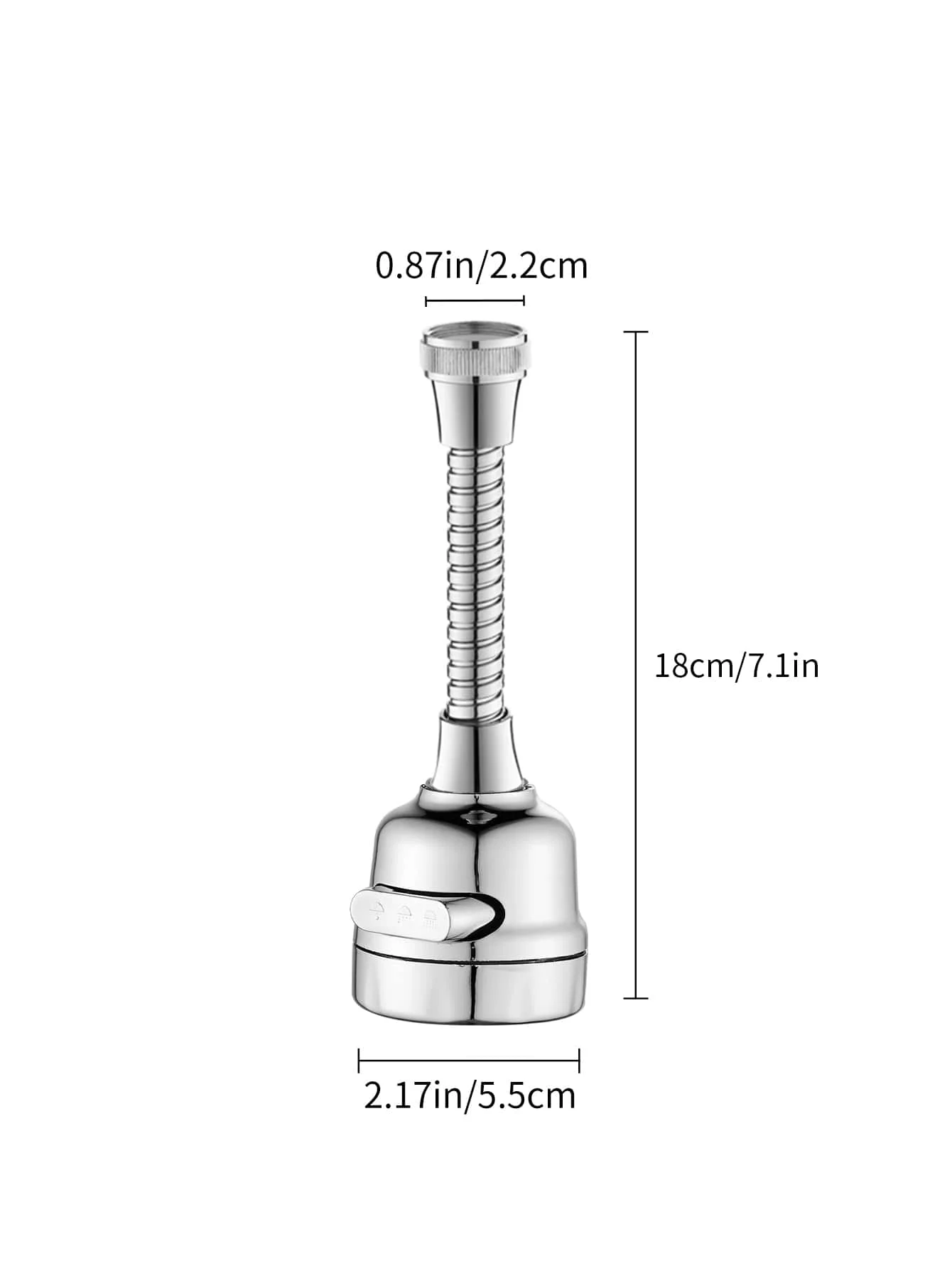 New Flexible Faucet Sprayer Turbo Flex 360 Sink Faucet Sprayer Jet Stream Faucet Extension Part Bathroom Kitchen Accessories - view 5
