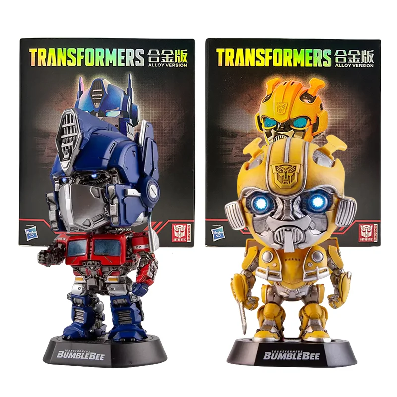 LED Transformation ONE Alloy Action Figure Mirage Optimus Prime Bumblebee Characters Deformation Autobots G1Anime Kids Toy Gifts