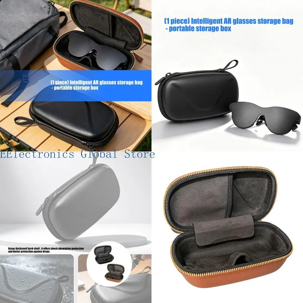 462B EVAs Staubdichte Reise-Tragetasche für intelligente ARs-Brillen, Headsets, Handheld-Tasche, Schutz, Aufbewahrungsbox