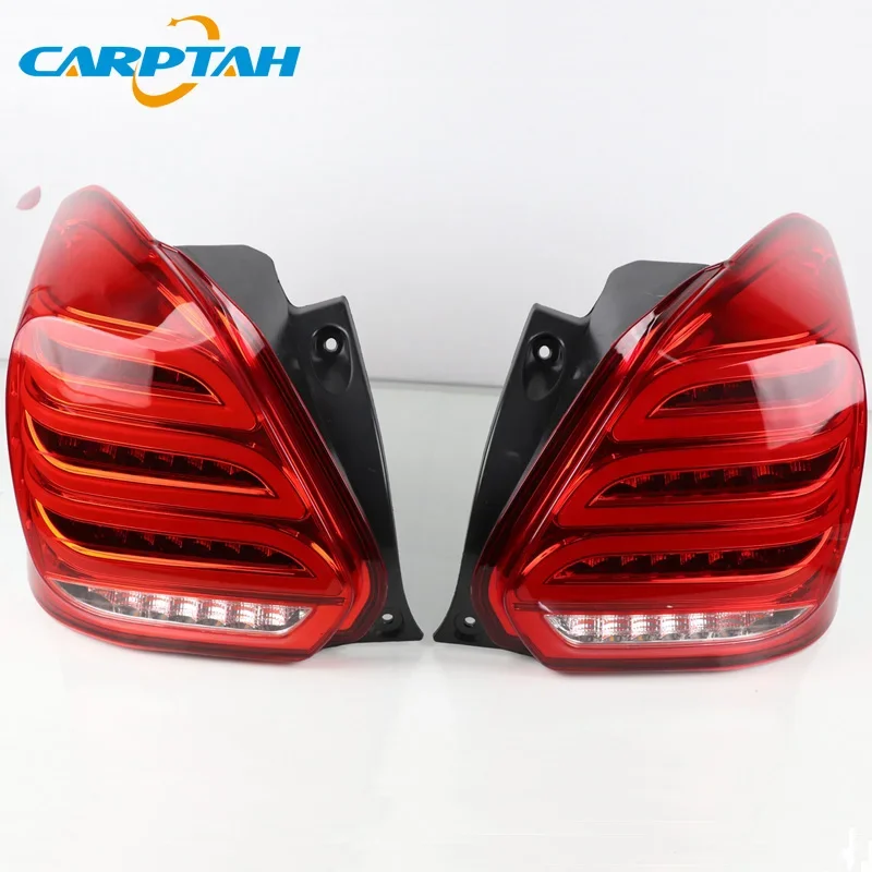 For Suzuki Swift 2017 2018 2019 LED Car Taillight Tail Lights Rear Fog Lamp Dynamic Turn Signal Reverse Brake Light