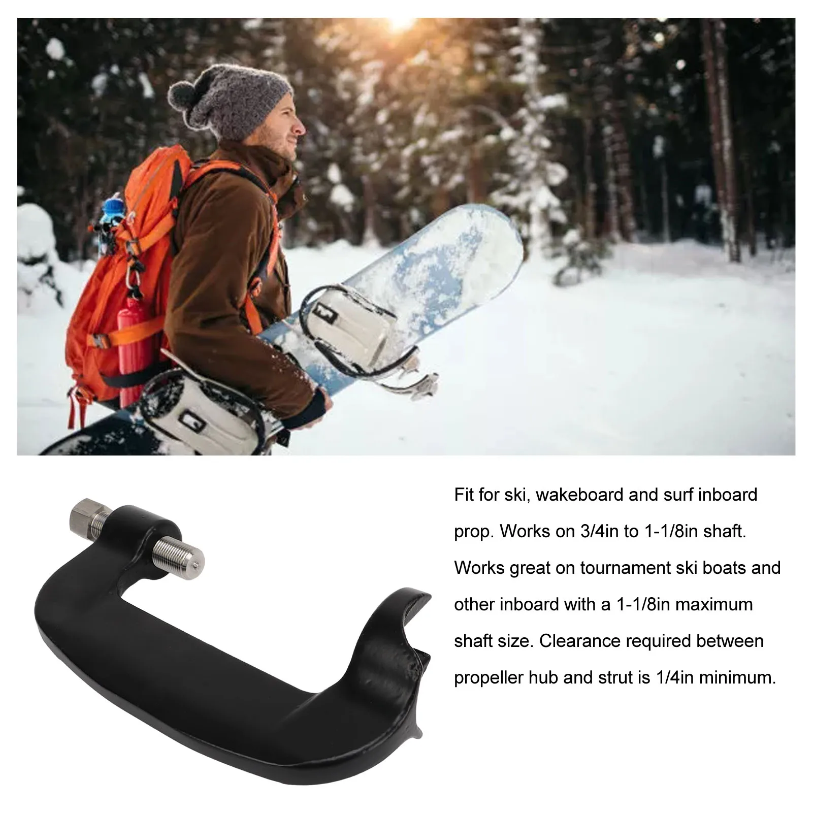 

Съемник зажима C Съемник зажима для внутреннего пропеллера PULR PT POINT Подходит для лыж Вейкборд Серфинг Инструмент для съемника гребной опоры