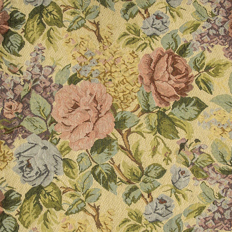 

1/2M Factory Outlet Vintage Yarn-dyed Fabric Sewing Skirt Luggage Sofa Pillow Fabric Home Textile National Style Jacquard Fabric