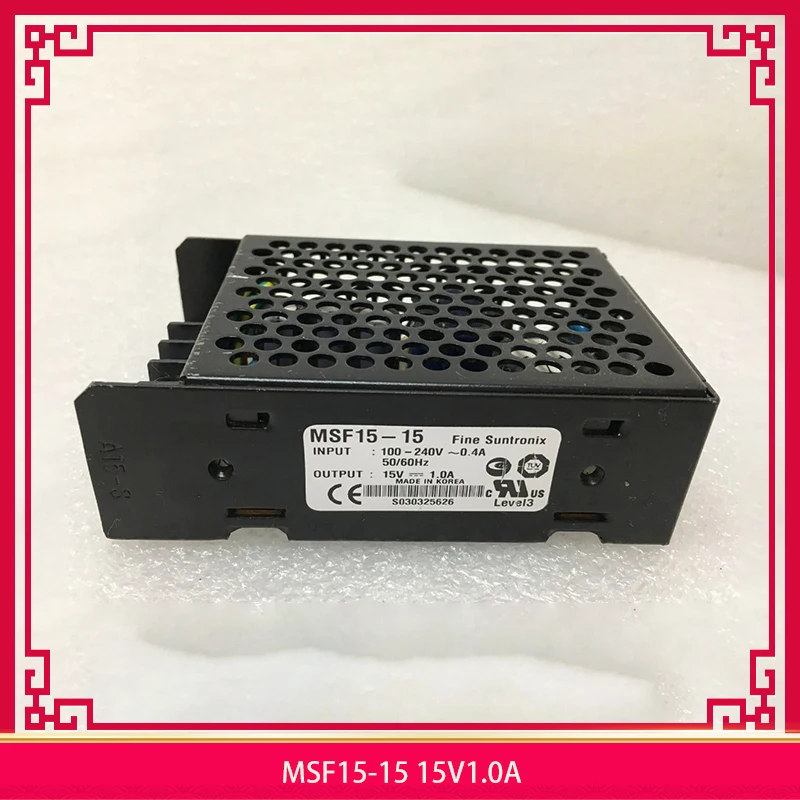 

MSF15-15 15V1.0A For FINE Industrial Medical Equipment Power Supply Before Shipment Perfect Test