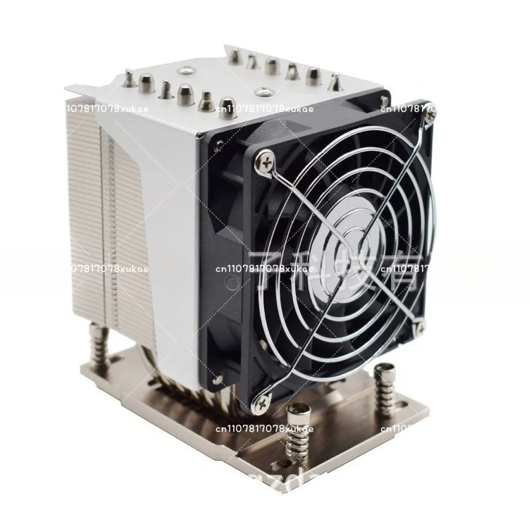 SP3 STRX4ILM Aluminum Bottom Copper Core Aluminum Sheet 4U6 Heat Pipe Side Blowing CPU Radiator
