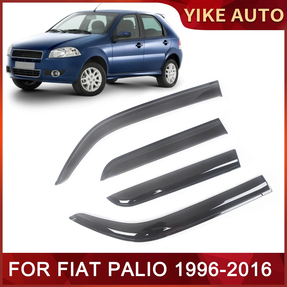 

Window Visor for FIAT PALIO 1996-2016 Weathershied Door Visor Wind Sun Rain Guards Side Window Wind Deflectors Auto Parts