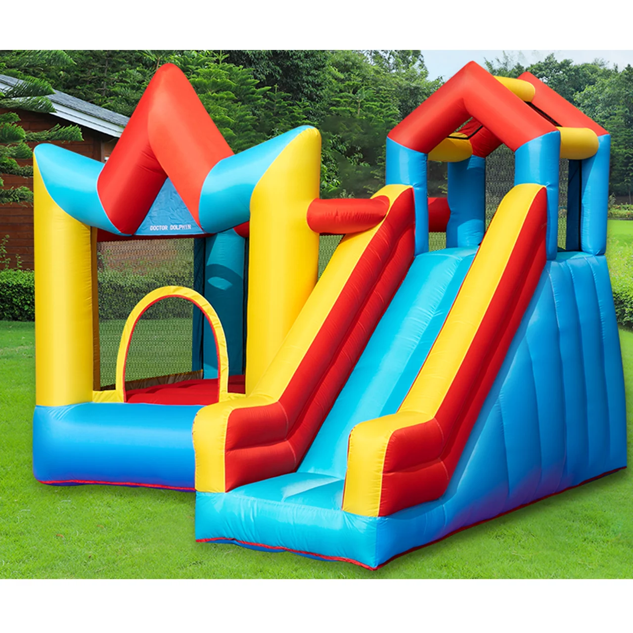 

Новинка! Популярный надувной батут-баскетбольная площадка для детей на заднем дворе. Распродажа!