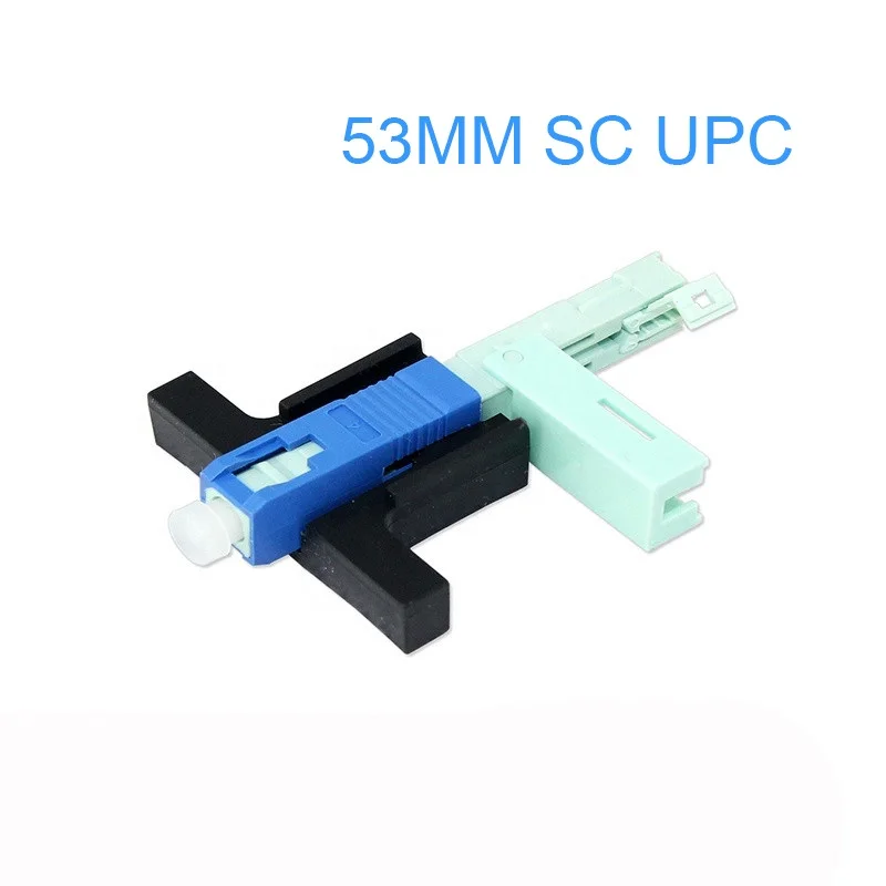 Imagem -06 - Conector Rápido de Fibra Óptica sc Apc Conector Frio Monomodo Ferramenta Ftth 53 mm