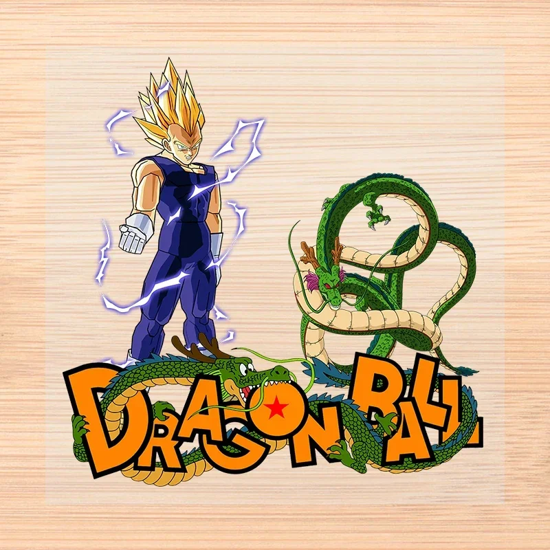 

Dragon BallZ термопереносная наклейка аниме фигурки Гоку одежда гладильная нашивка мультяшная футболка DIY украшения аппликация подарки
