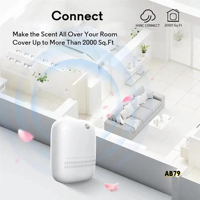 Máquina de aire aromático, difusor de aceites esenciales para uso comercial y hotel, difusor de aire frío sin agua, enchufe estadounidense