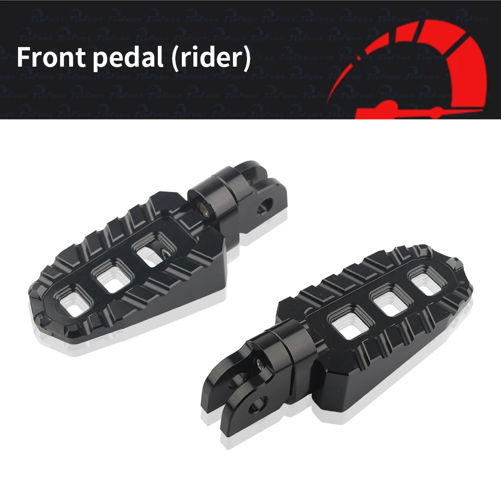 FIT For Speed Triple 1200 RR RS R S RS Speed Twin 1200 Trident 660 675 R Daytona 660 Tiger Sport 660 Front Rider Foot Rest Pedal