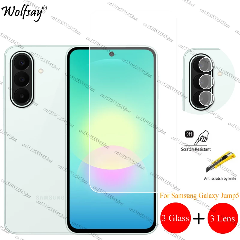 Camera Lens Protector For Samsung Galaxy Jump 5 Screen Protector For Samsung Jump 5 Clear Front Glass For Samsung Jump 5 Glass