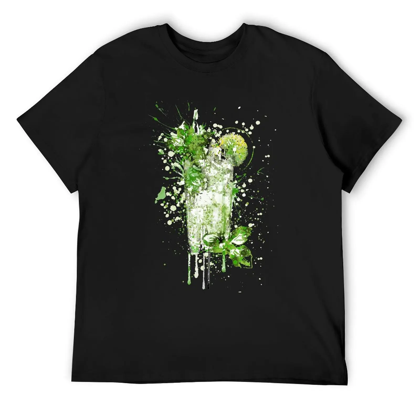 Glass of Mojito T-Shirt vintage clothes baggy shirts sweat shirts, men