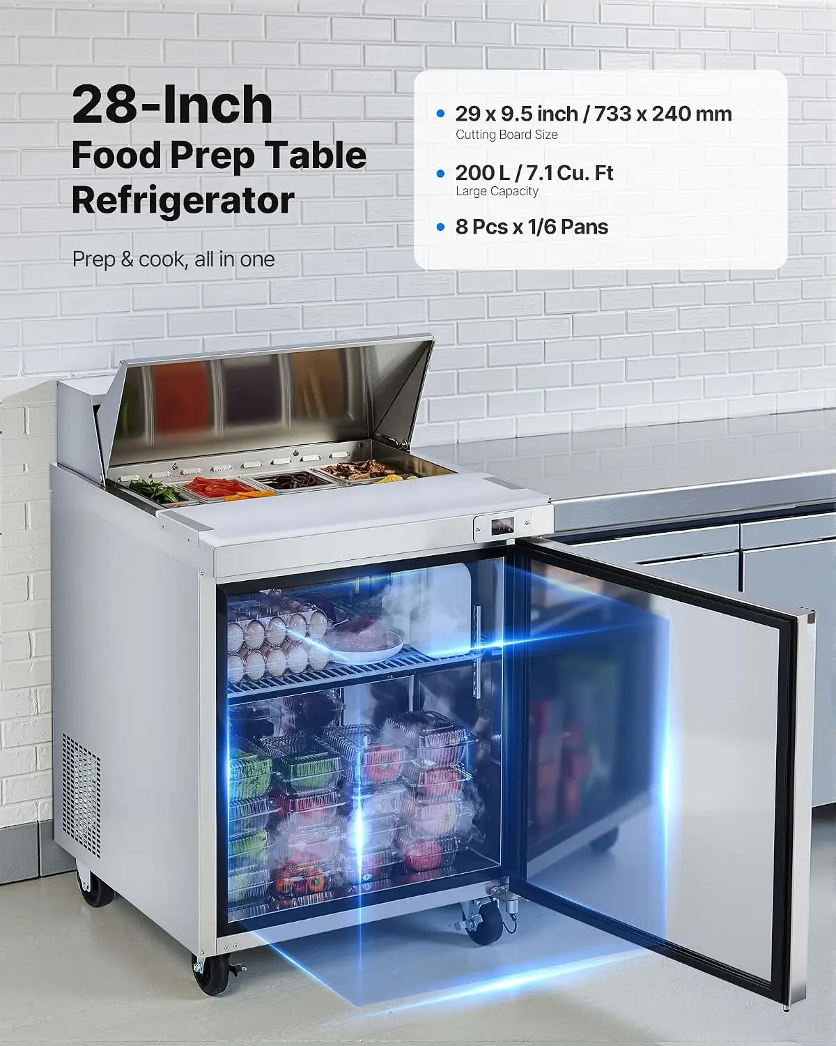 Commercial Refrigerator, 28