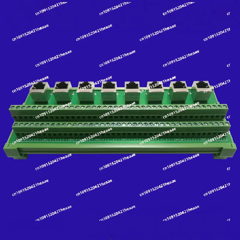 

Suitable for Transfer Terminal Block Transfer Board Network Port Transfer Terminal Network Cable Module Rack Rail Installation