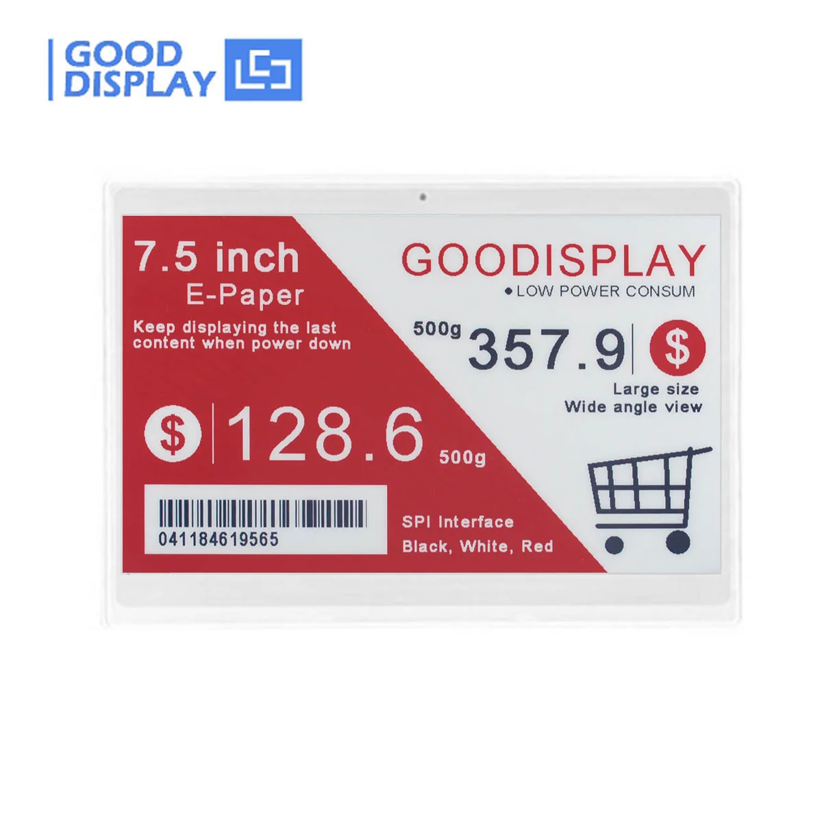 Cheap Price ESl 2.9/7.5 Inch Supermarket Shelf Label Electronic Label Customizable Smart Label image 4