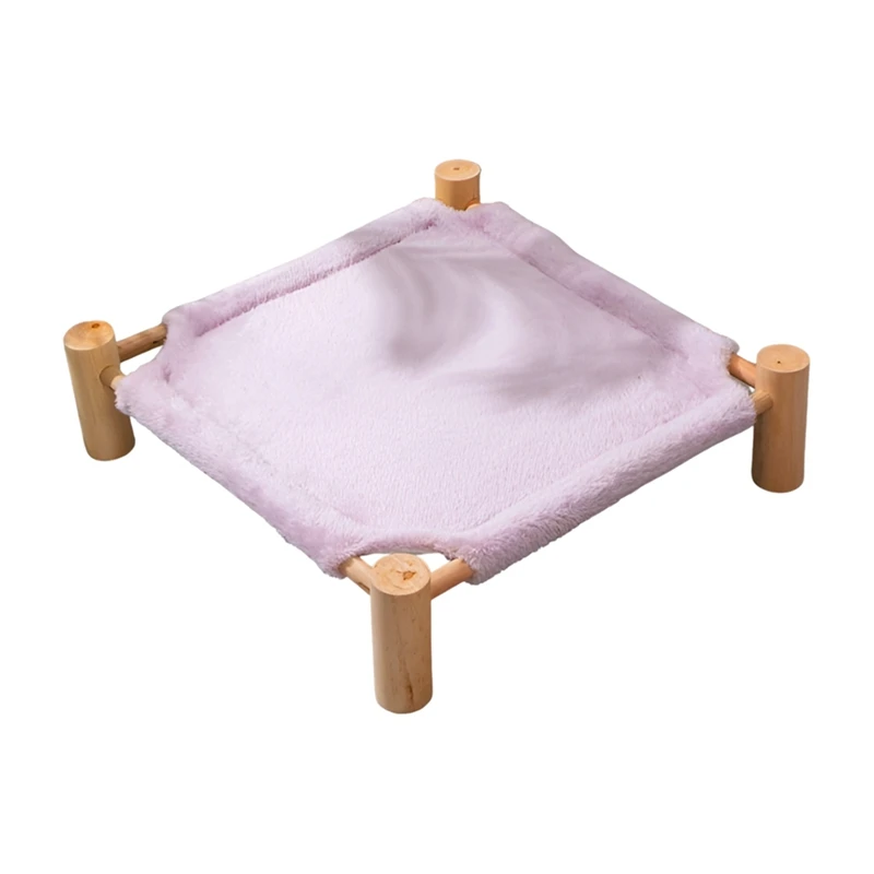 Приподнятая кровать для домашних животных, табурет для кошек и собак, стул для домашних животных с деревянными ножками, плюшевая кровать для домашних животных, диван для щенков