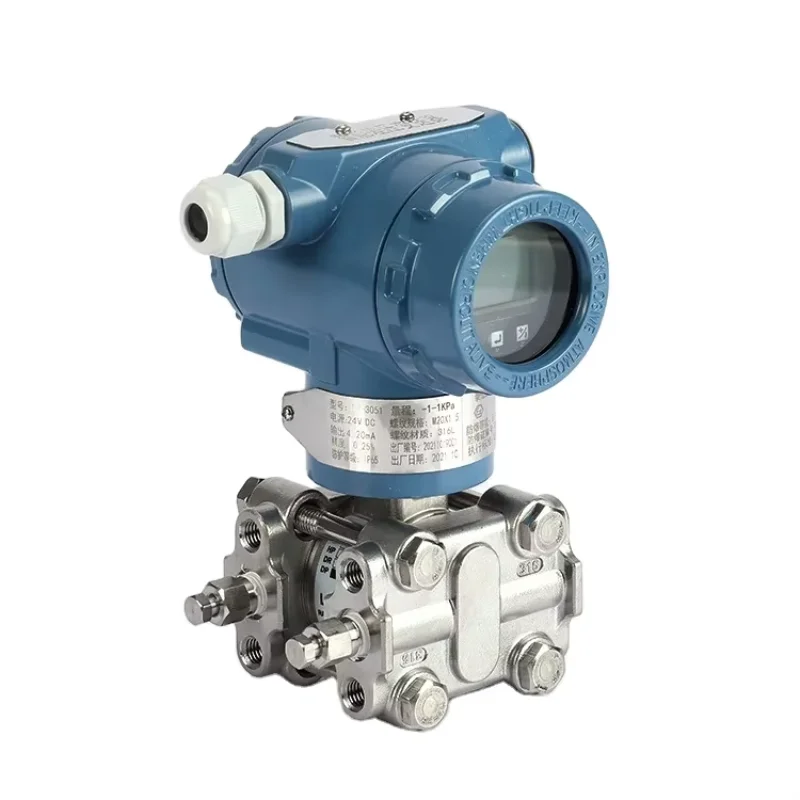 

3051 -100-100Kpa Differential Pressure Transmitter 4-20mA With Hart Pressure Level Sensor