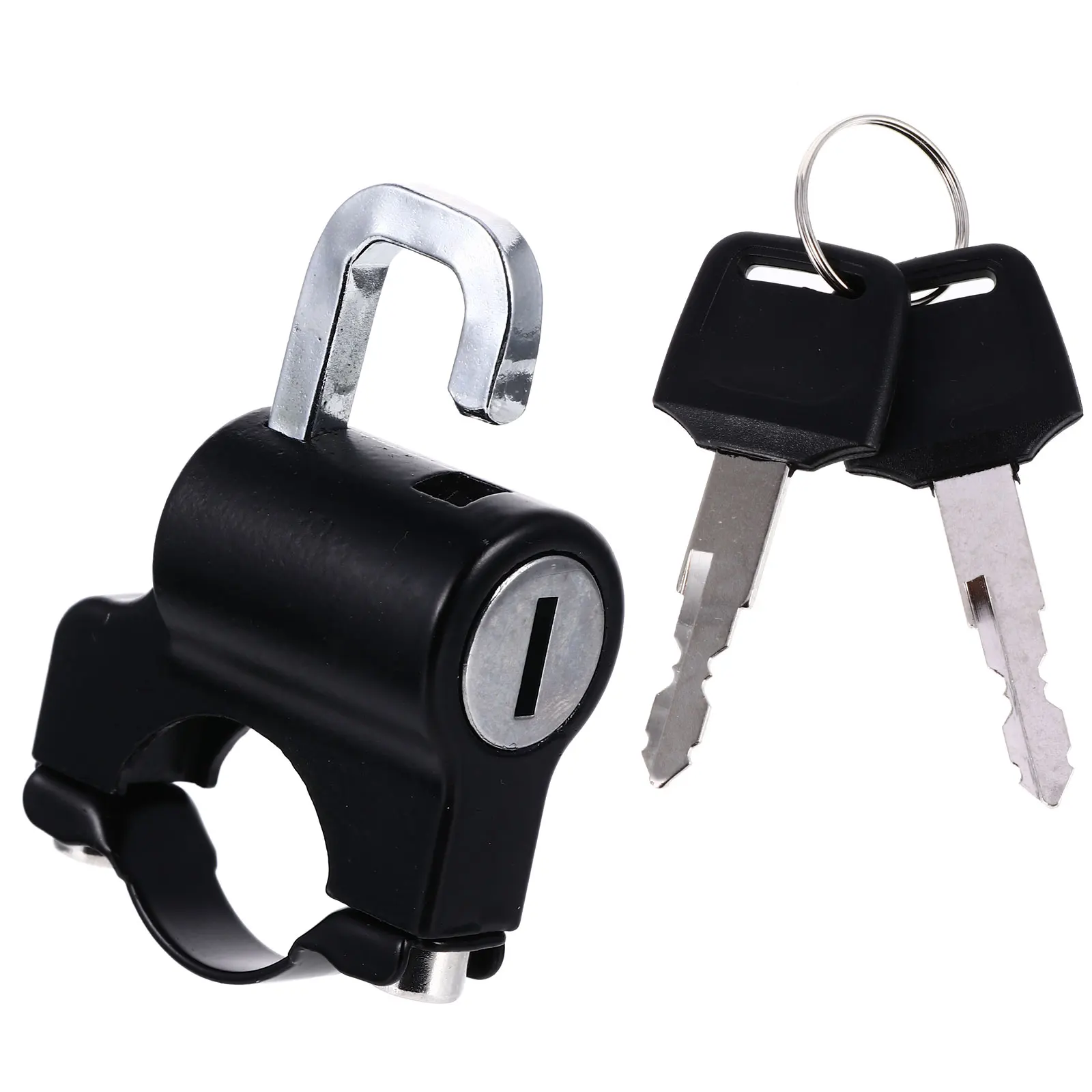 

Lock Zinc Alloy Anti theft Motorcycle Electric Bike H Padlock Thickened Cylinder Stable Cut resistant Universal