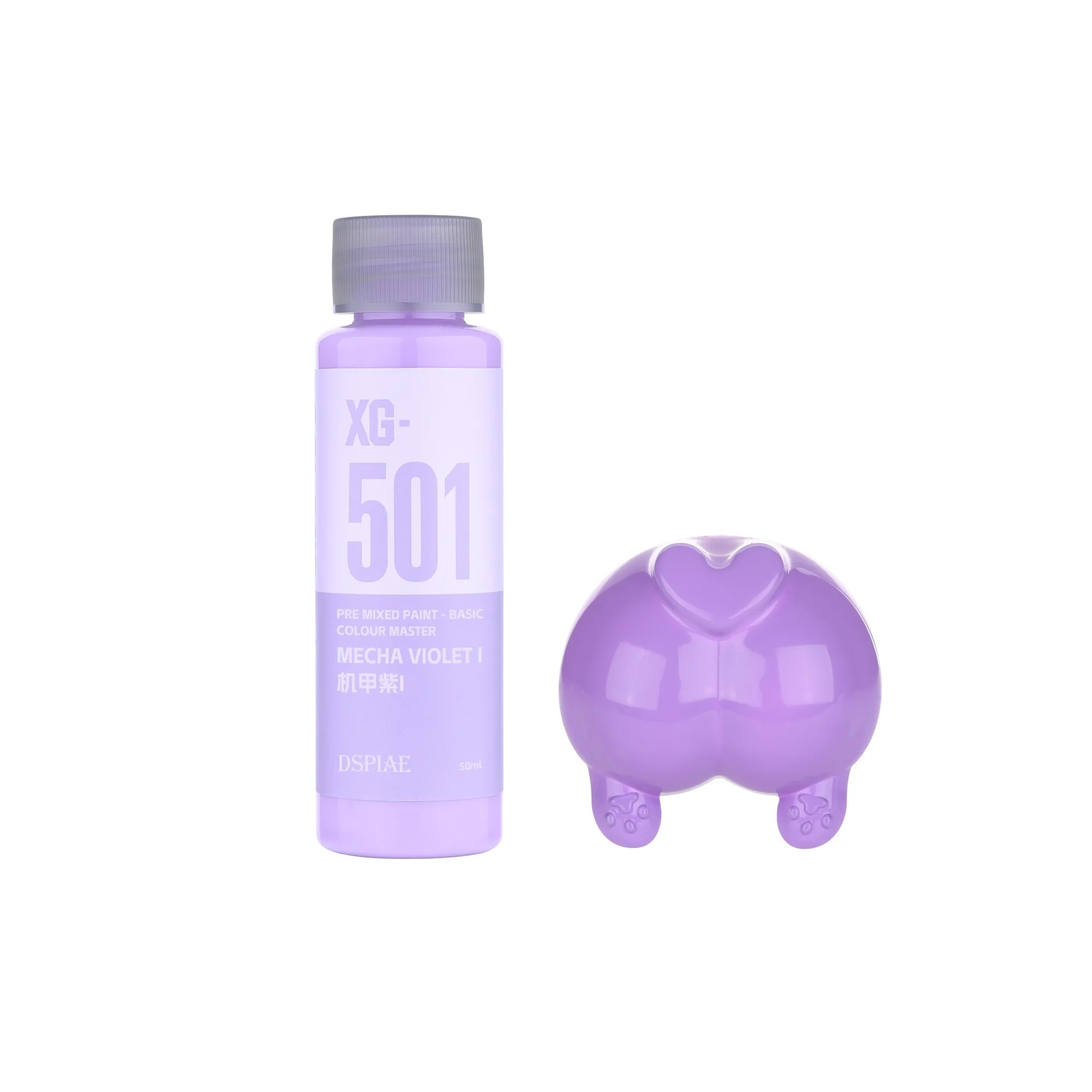 DSPIAE XG-serie voorgemengde acrylverf basiskleuren 50ML verf op waterbasis voor Gundam schaalmodel kleurgereedschap hobby DIY