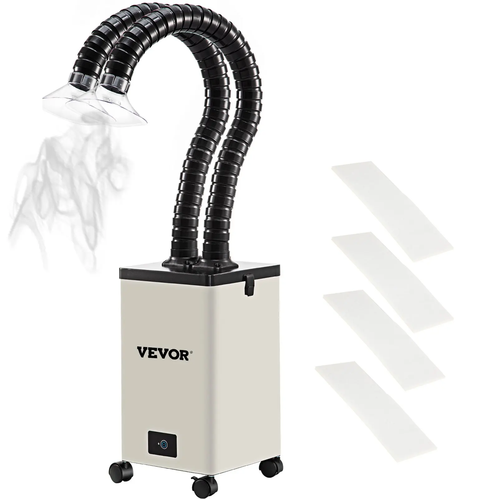 

150W 165CFM Smoke Extractor with Filters 3 Speed Adjustable Smoke Absorber and Purifier for Soldering Engraving DIY Welding
