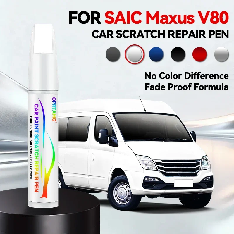 

Ручка-корректор для ремонта краски, средство для удаления царапин, аксессуары для авто DIY для SAIC MAXUS V80 2011-2025, черный, белый, серебристый, серый