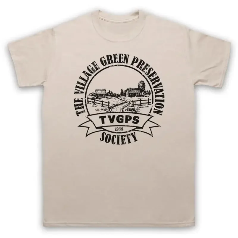 THE VILLAGE GREEN PRESERVATION SOCIETY UNOFFICIAL ROCK MENS WOMENS T SHIRT