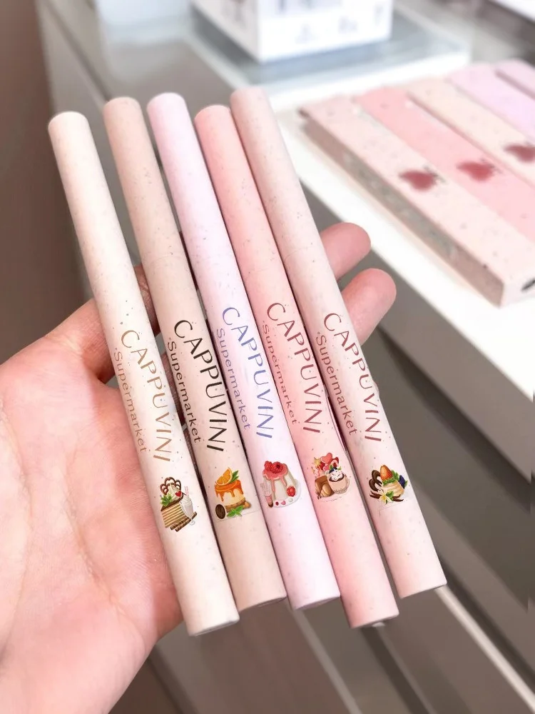 1Pc Naakt Licht Zoet Zacht Mat Lipliner Potlood Langdurig Bestand tegen vervaging en make-up verwijderen Vormen de lip