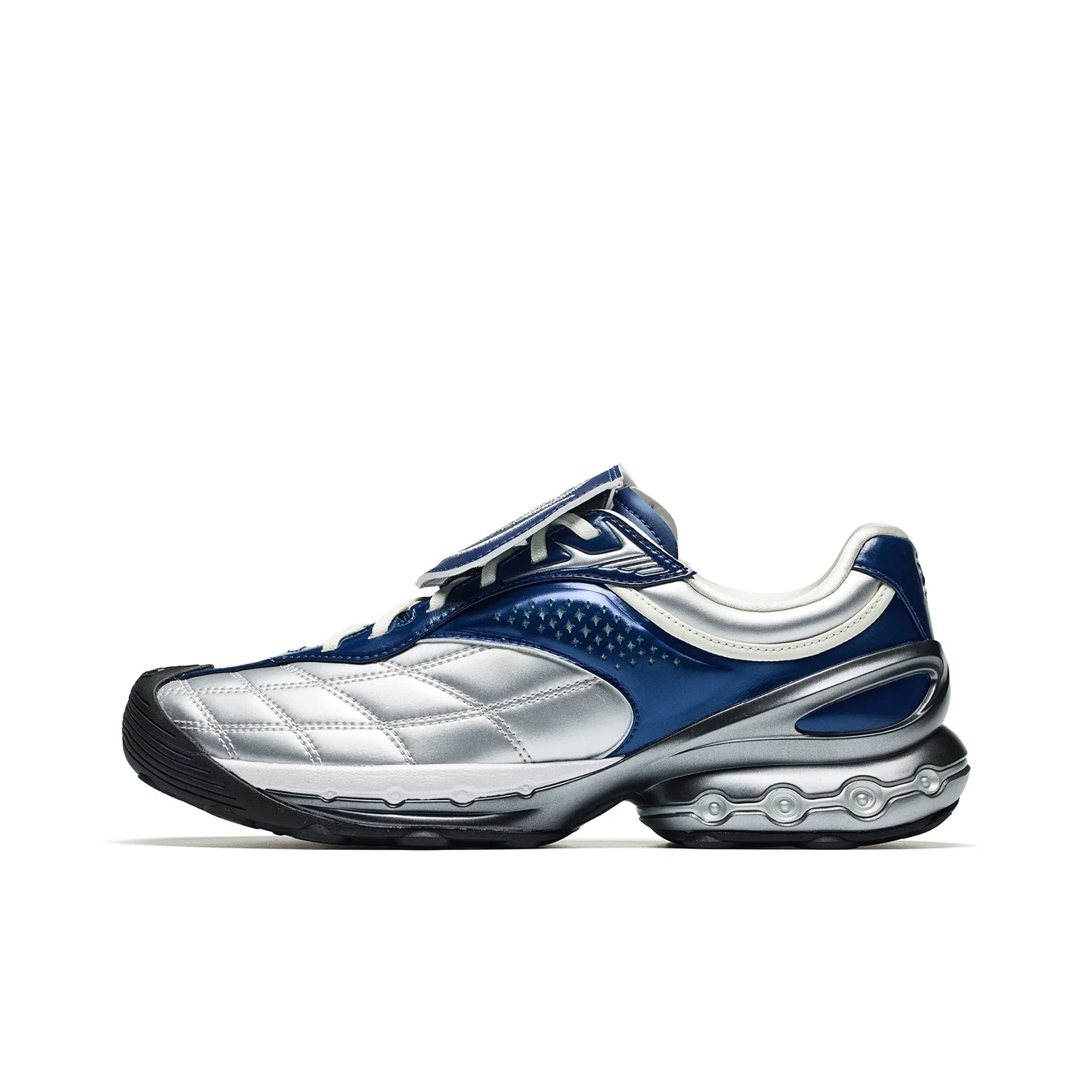 ANTA Feng Zhendong Casual Shoes Men's Low Top Silver Twilight Blue 112638816V-2