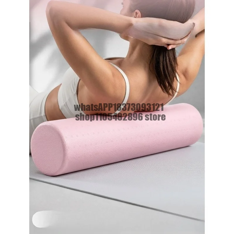Solid Foam Shaft Smooth Muscle Relaxation Professional Roller Wheel Back Slim Leg Yoga Fitness High Hardness