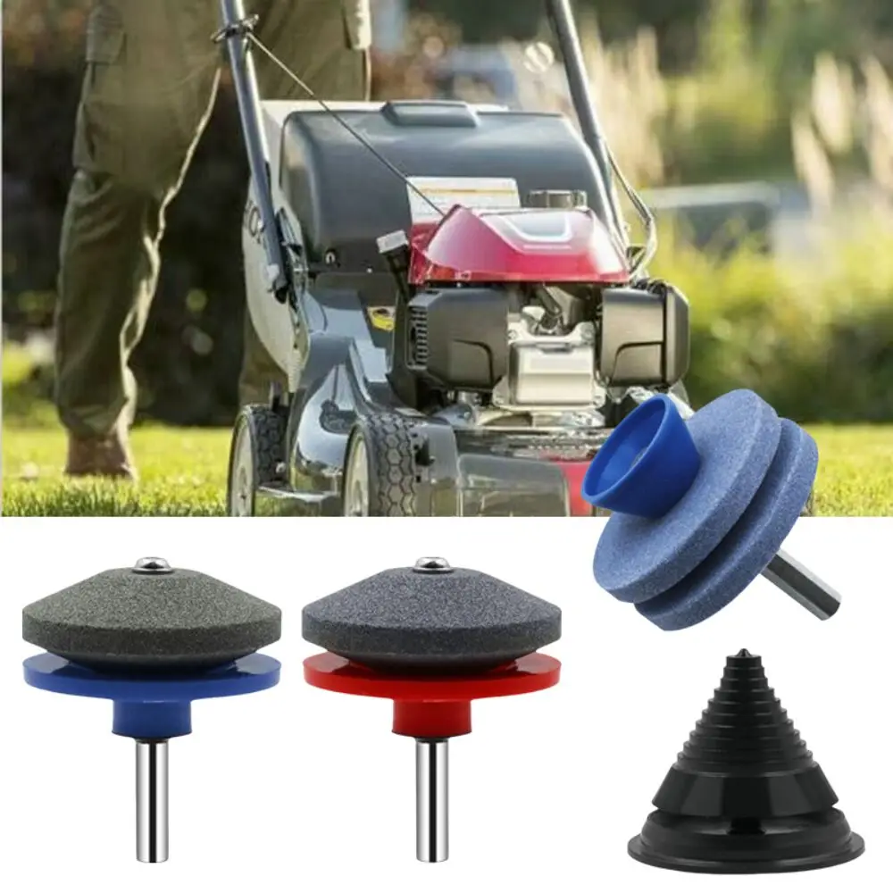 Drill Sharpening Grinding Cuts Sharpener Stone Grinding Universal Lawn Mower Sharpener Drill Grinding Sharpener Stone