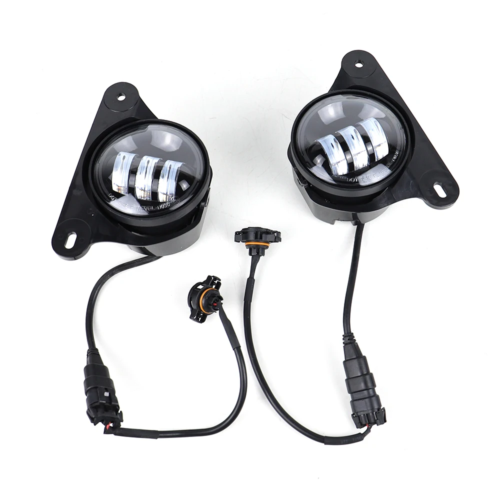 Front Bumper Lights LED Fog Light for Jeep Wrangler JK 10th Anniversary - view 3