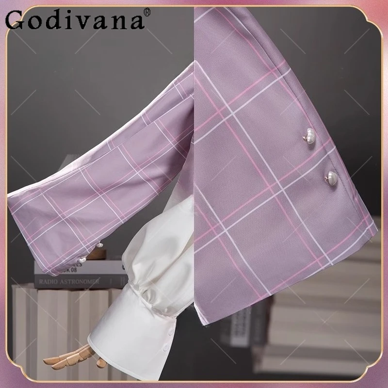 Uniform Anime Party Uniform Hallowen Play Role Clothes Women Cute Daily Suit Coat and Skirt Set Female Sweet Bow Skirt Outfits