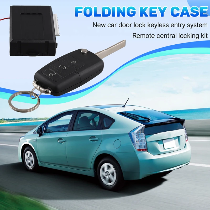 New Car Door Lock Keyless Entry System Remote Central Locking Kit