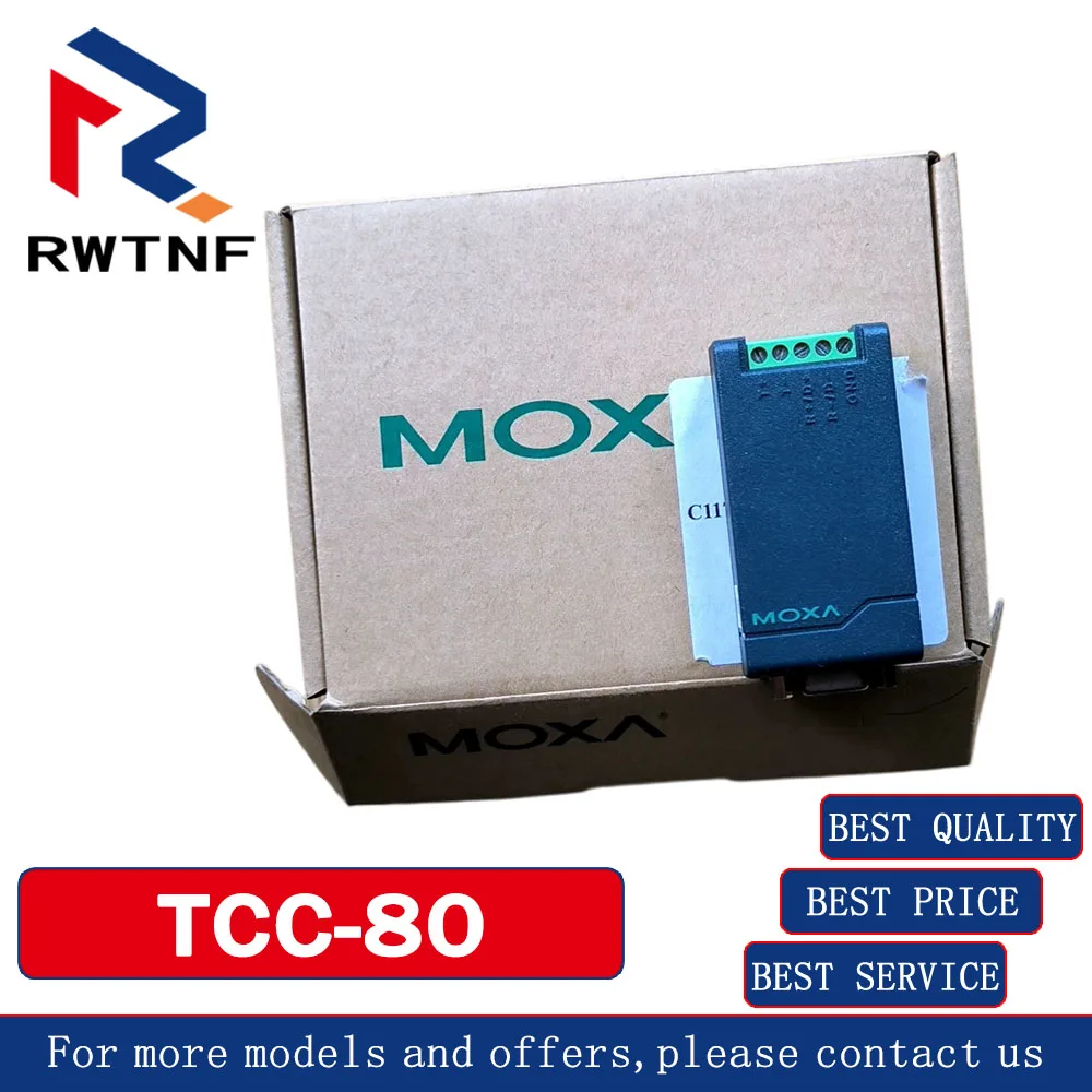 Brand New Genuine TCC-80 MOXA USB to Serial to RS485 Converter,100% original warehouse stock