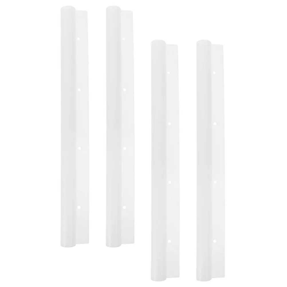 

4 Pcs Golf Flag Tube Plastic Material Portable Flag Pole Inserted for Sewing Flags Long Lasting Use Golfer Gift