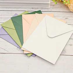 50pcs 195x138mm Envelope for Wedding Invitations Business Supplie Postcard Packaging Storage Stationery 250g Pearlescent Paper