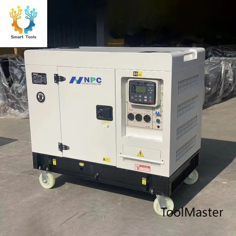 

[Hot Sale] NPC 15kw Super Silent Generator Set Portable Standby Power Generators Powerful Generator Super Silent 1