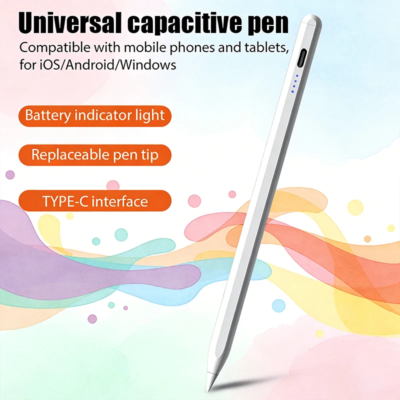 New Touch Pen With Magnetic For Android IOS Windows For iPad Apple Pencil Samsung Xiaomi Phone Tablets Universal Stylus Pen