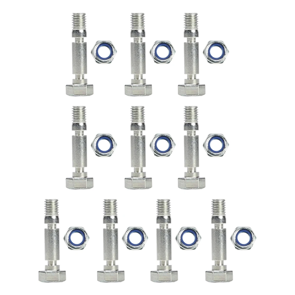 For Craftsman 24in Two-stage Replacement Parts Shear Pin Kit Power Tool Part Metal Shear Pins Replacement Hardware