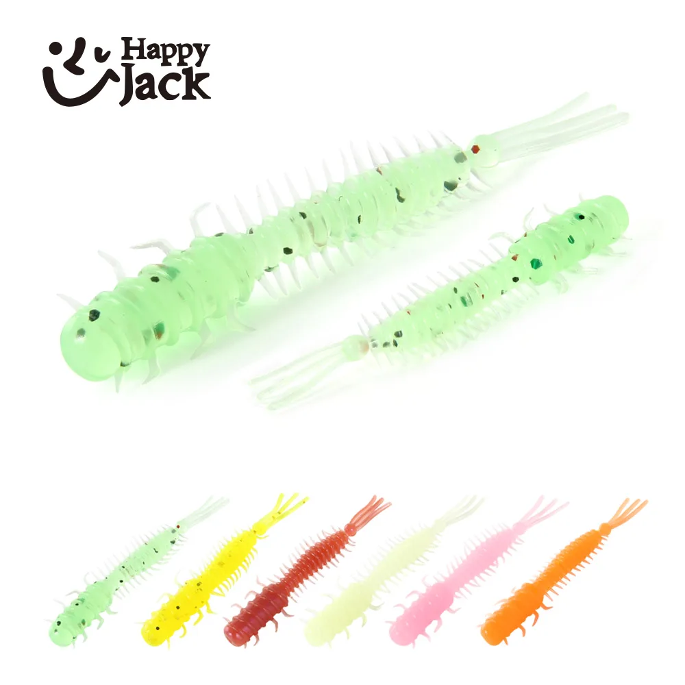 Silicone worm soft fishing lure 4cm 0.4g Artificial rubber Earthworm baits Flexible Lures Pesca Jig Trout Jig soft bait