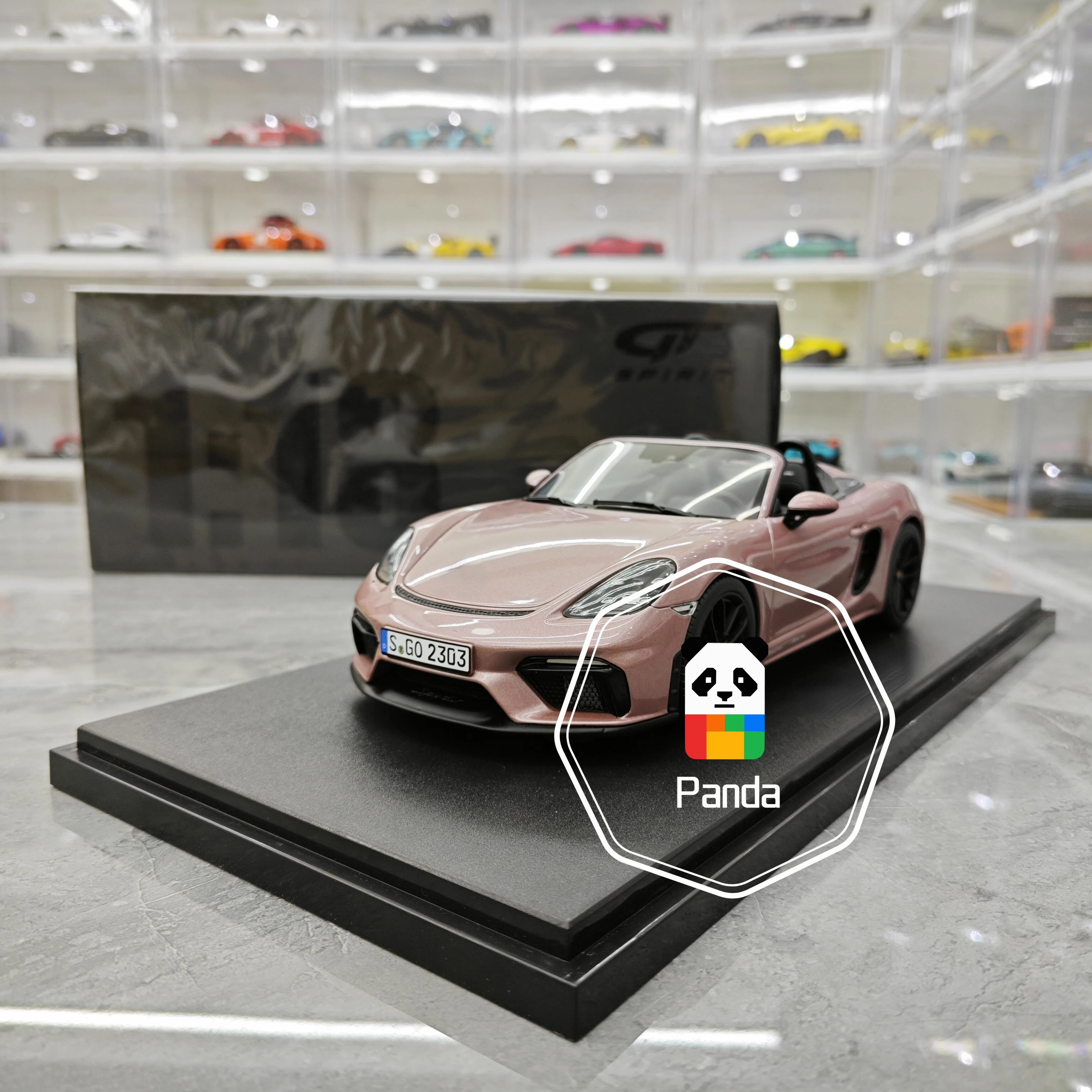 GT Spirit 1:18 718 SPYDER PORCHE limited edition replica car model collectible ornament collectible gift souvenir