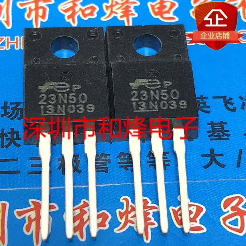 5PCS-10PCS 23N50 FMV23N50  TO-220F 500V 23A  New And Original On Stock