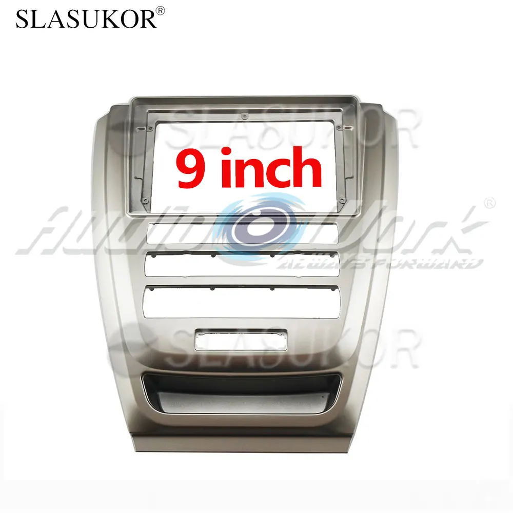 

9-дюймовый автомобильный адаптер для рамки для FORD FUSION 2010-2012, рамка без кабеля, Android-радио, комплект панели для приборной панели