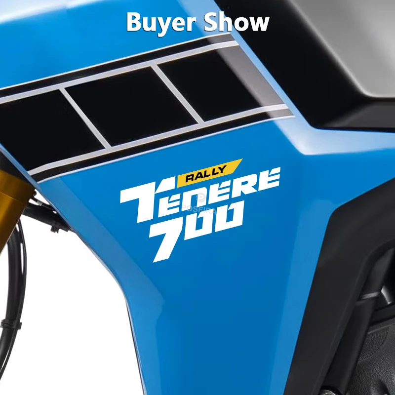 POSFIRA Motorcycle Fairing Stickers Vinyl Decal for Yamaha Tenere 700 Tenere700 Rally 2025-2026 Motorbike Decoration Accessories view 6