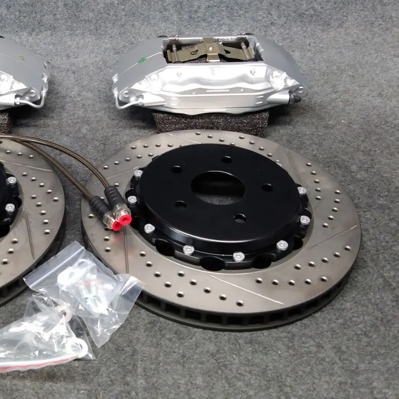 Factory Customize 4 Pot BIg Brake Caliper with Drilled and Soltted Disc Kits for BMW E46 E36 E85 E86