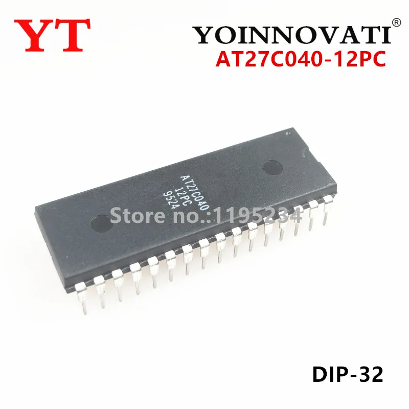 1-10PCS AT27C040-12PC AT27C040 12PC DIP-32